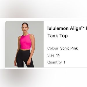 Lululemon align tank
